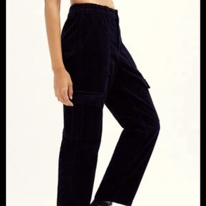 Black Corduroy Pacsun Utility Pants